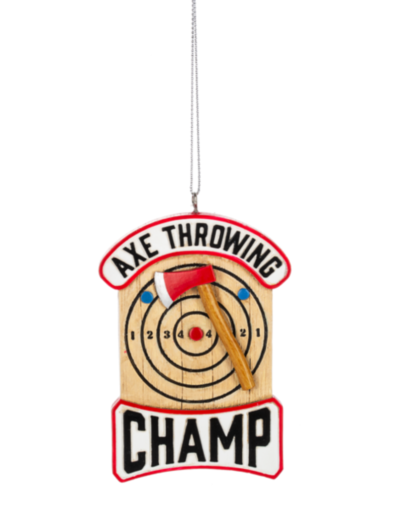 Ganz Axe Throwing Ornament