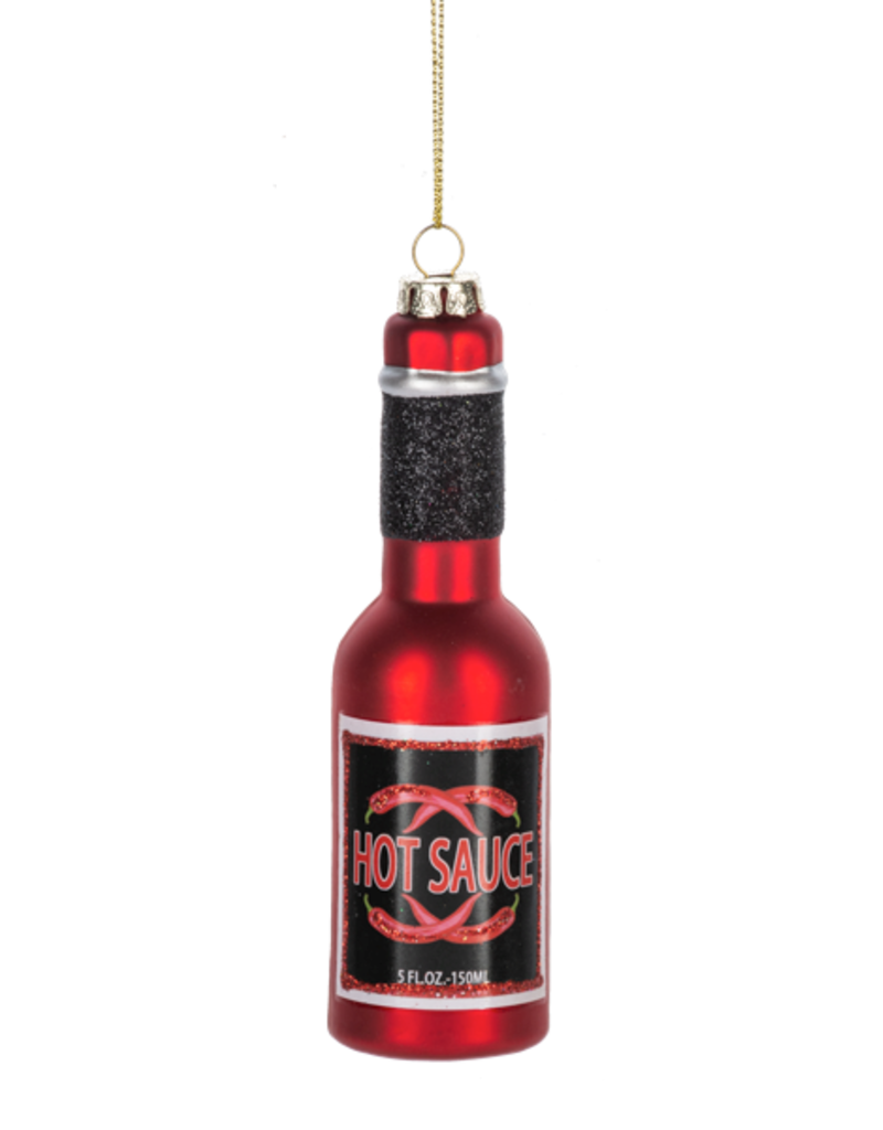 Ganz Glass Hot Sauce Ornament