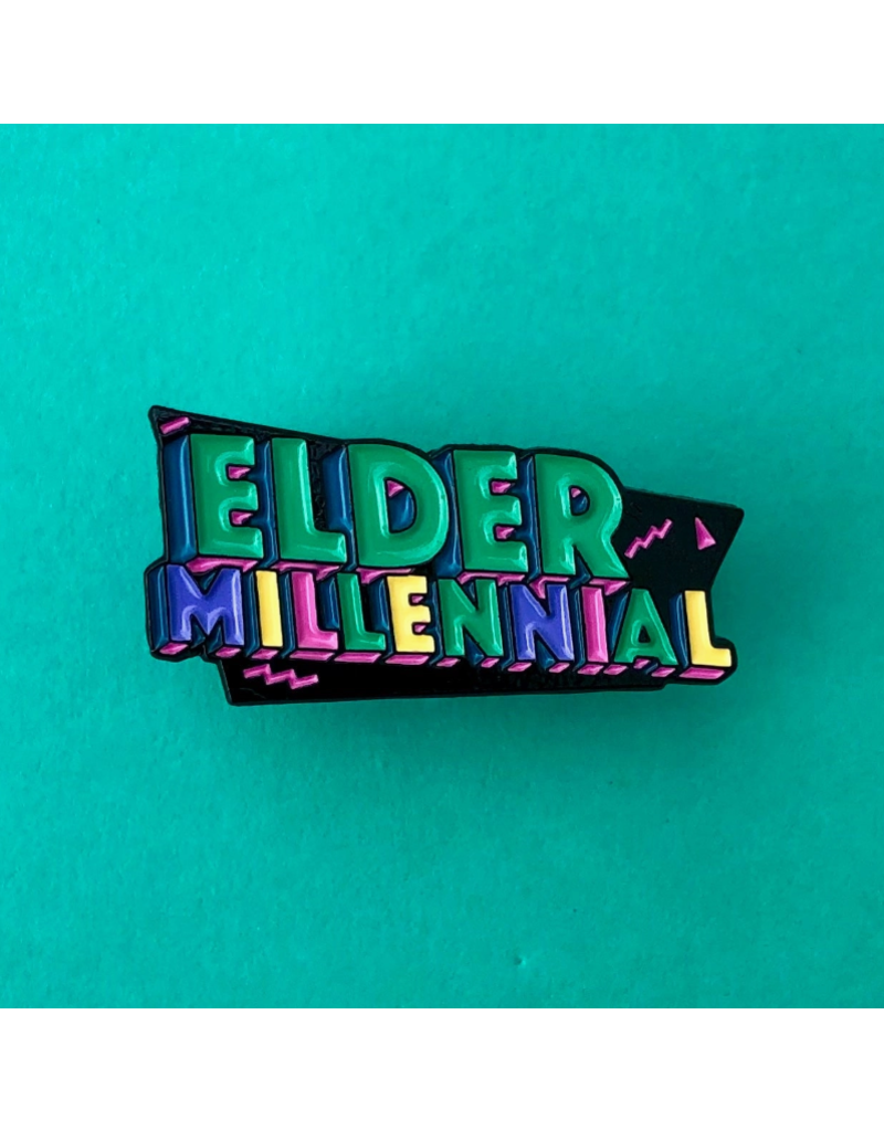 Pixel & Ink Creative Enamel Pin |  Elder Millennial