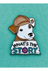 Pixel & Ink Creative Enamel Pin |  Wishbone
