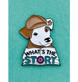 Pixel & Ink Creative Enamel Pin |  Wishbone