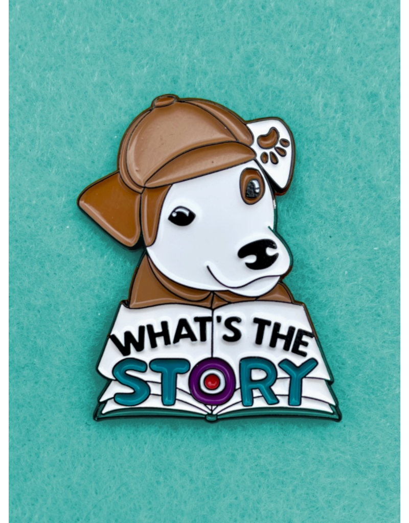 Pixel & Ink Creative Enamel Pin |  Wishbone