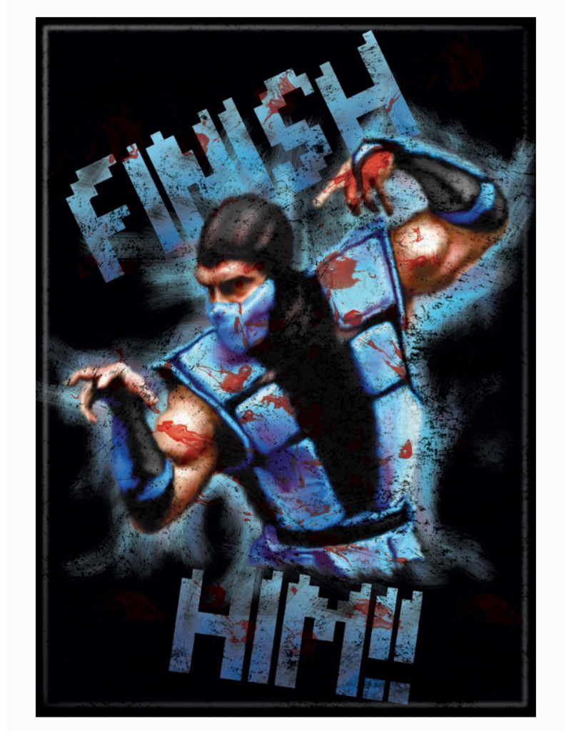 Ata-Boy Mortal Kombat Magnet | Sub Zero Fight