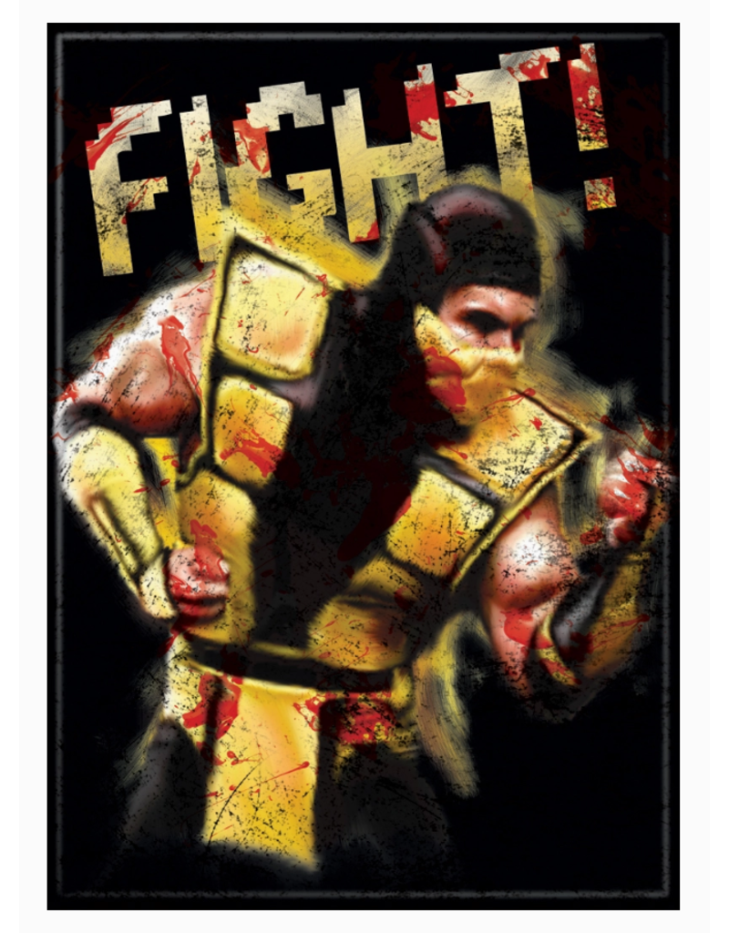 Ata-Boy Mortal Kombat Magnet - Scorpion Fight