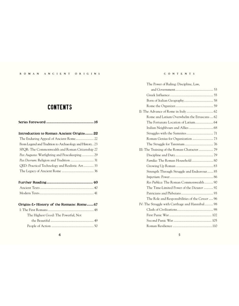 Flame Tree Publishing Book | Roman Ancient Origins
