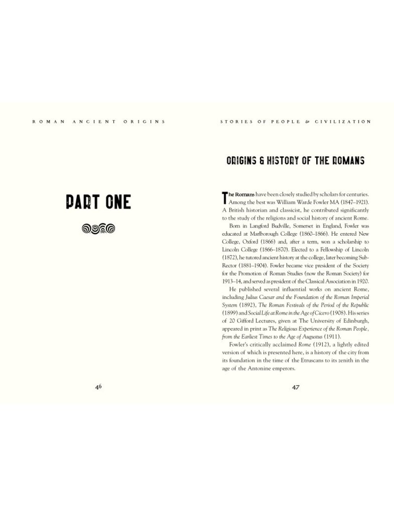 Flame Tree Publishing Book | Roman Ancient Origins