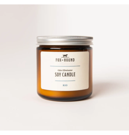 Fox + Hound Odor Eliminator Soy Candle | Rio
