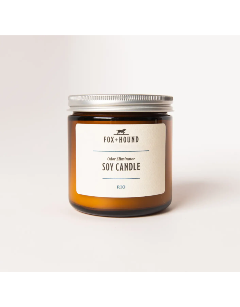 Fox + Hound Odor Eliminator Soy Candle | Rio