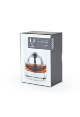 Viski Glacier Rocks | 1 Large Sphere | Stainless Steel