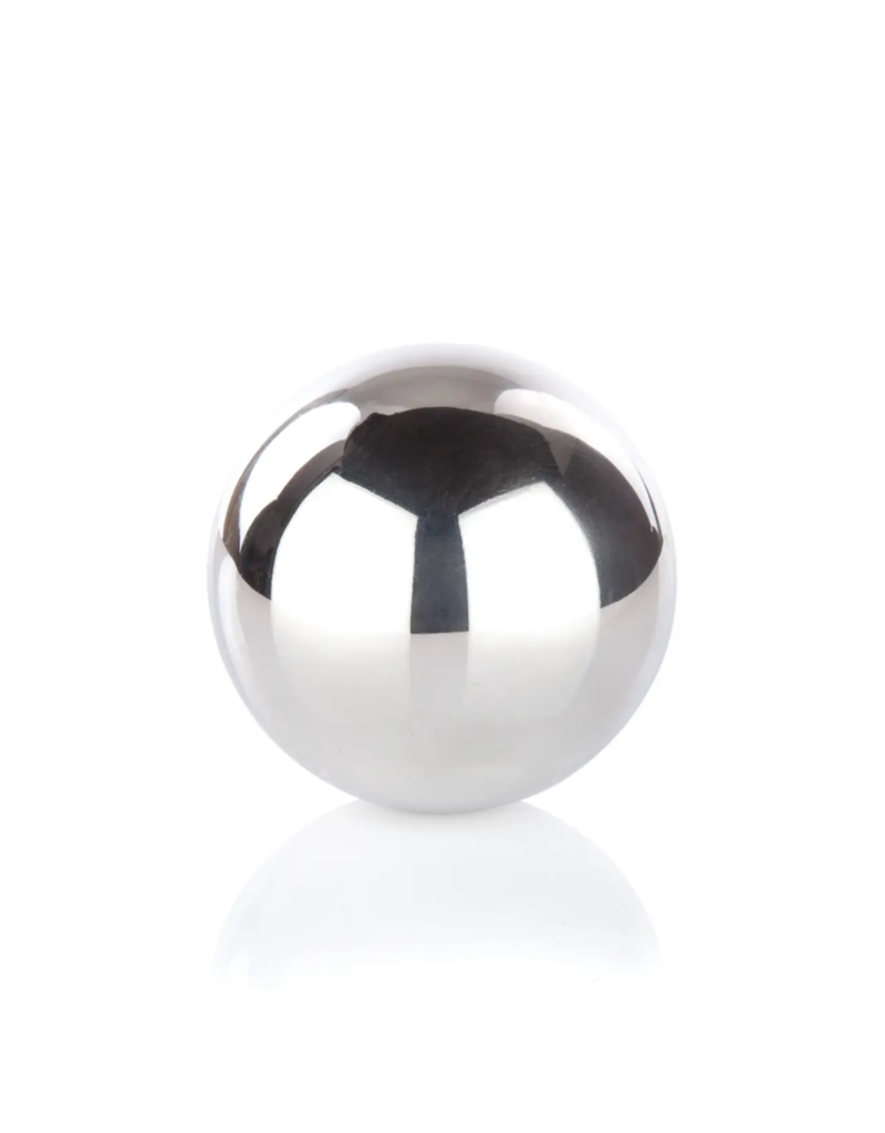 Viski Glacier Rocks | 1 Large Sphere | Stainless Steel