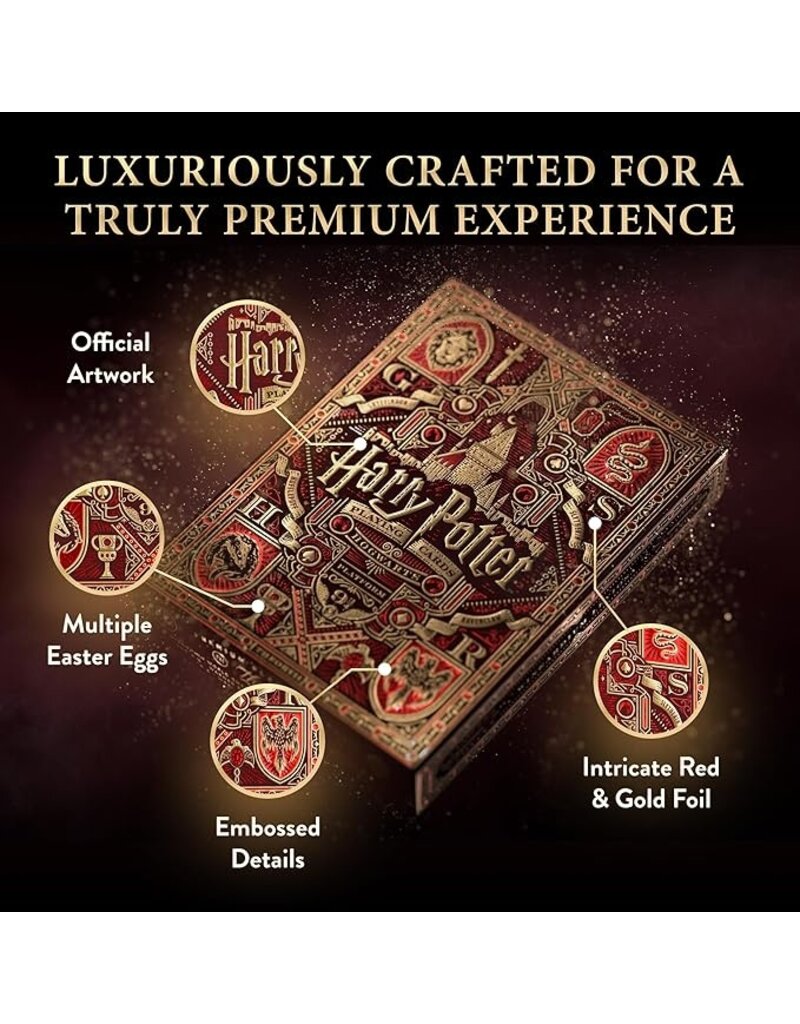 Theory11 Theory11 Playing Cards | Harry Potter | Red (Gryffindor)