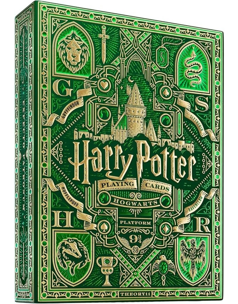 Theory11 Theory11 Playing Cards | Harry Potter | Green (Slytherin)