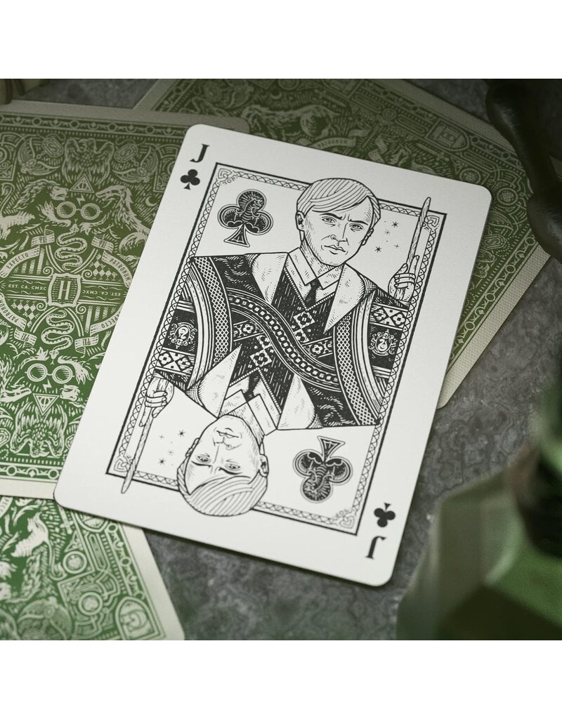 Theory11 Theory11 Playing Cards | Harry Potter | Green (Slytherin)