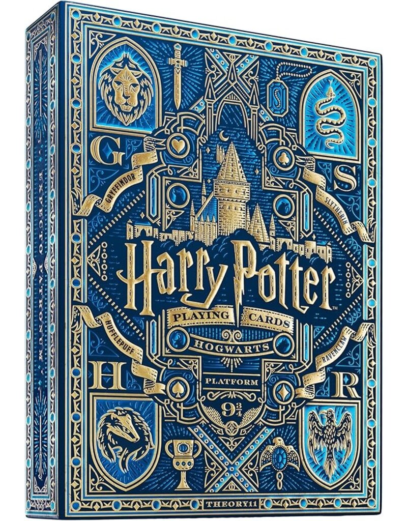 Theory11 Theory11 Playing Cards | Harry Potter | Blue (Ravenclaw)