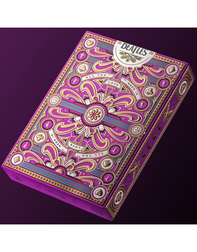 Theory11 Theory11 Playing Cards | The Beatles |   Pink