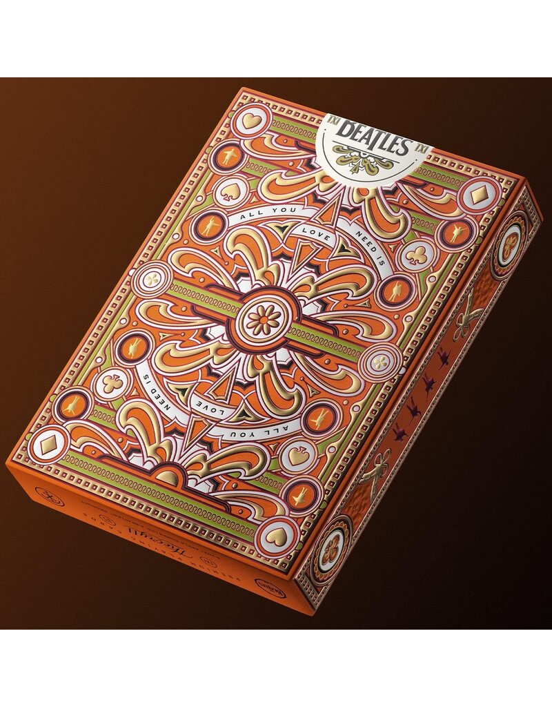 Theory11 Theory11 Playing Cards | The Beatles |   Orange