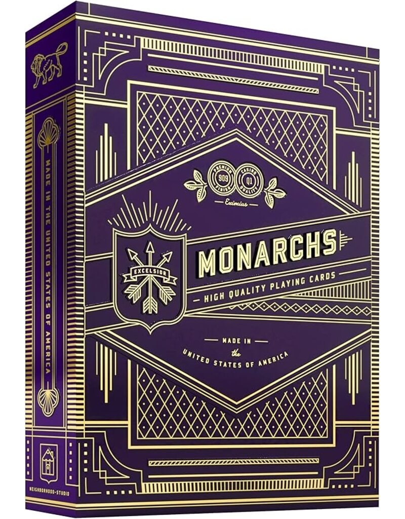 Theory11 Theory11 Playing Cards | Monarchs | Purple