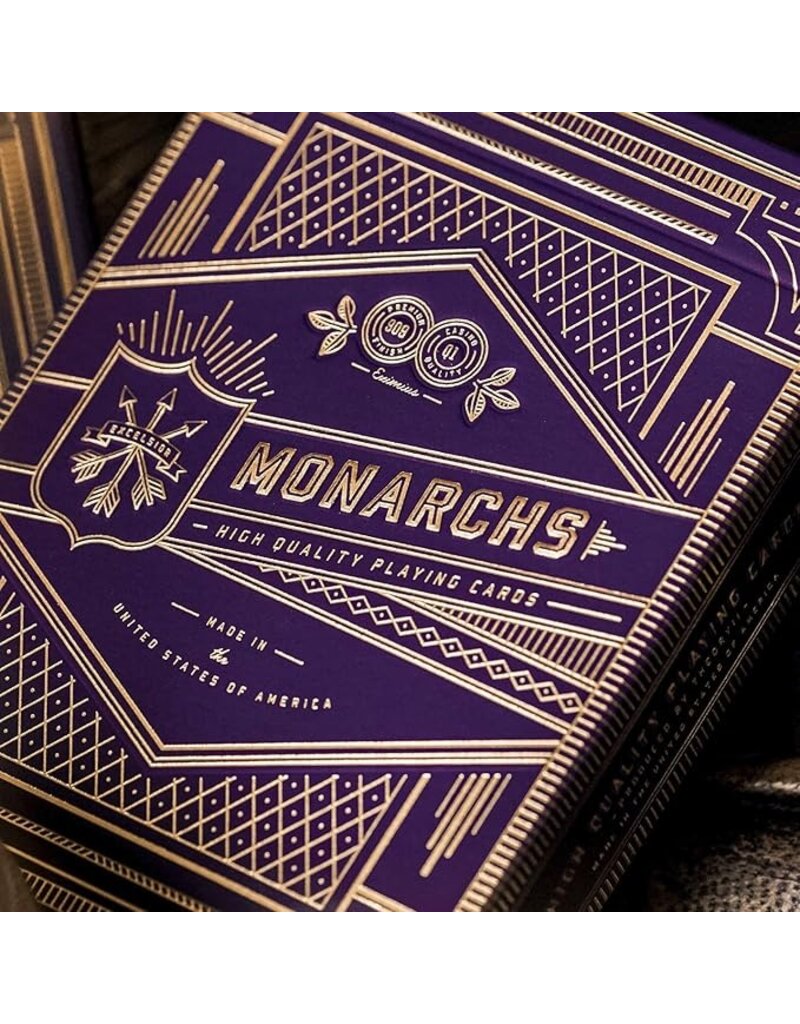Theory11 Theory11 Playing Cards | Monarchs | Purple