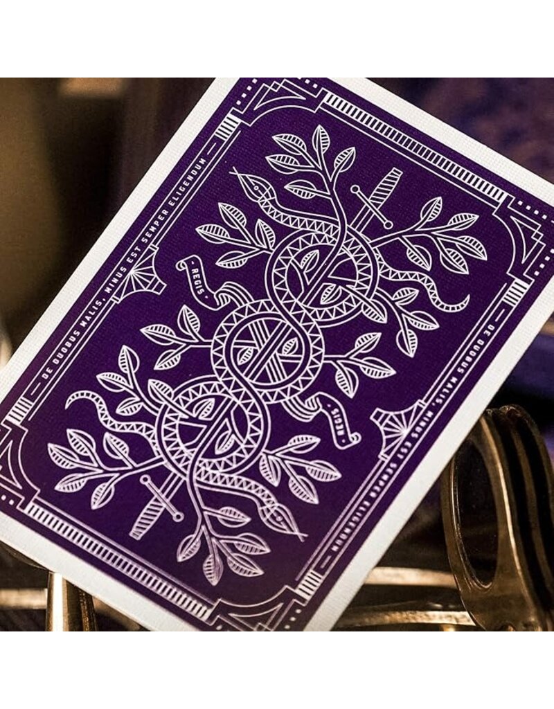 Theory11 Theory11 Playing Cards | Monarchs | Purple