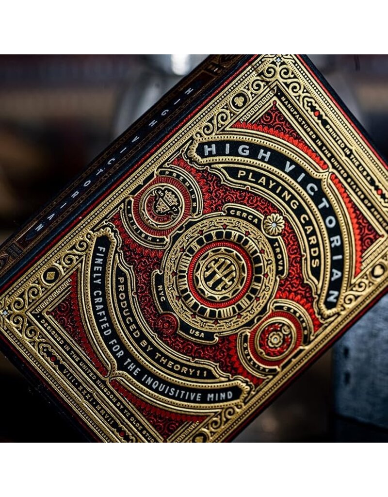 Theory11 Theory11 Playing Cards | High Victorian | Red
