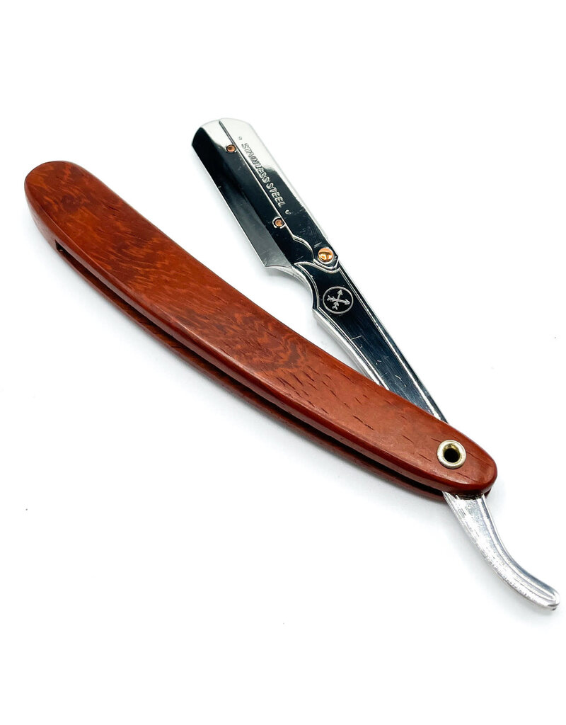 Parker Parker Straight Edge Barber Razor | SRRW | Rosewood Scales