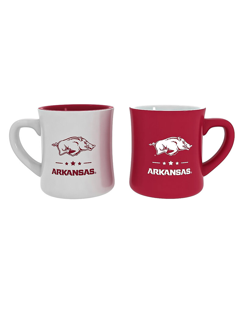 Ceramic Mug Set | 10 oz | University of Arkansas Razorbacks