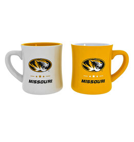 Ceramic Mug Set | 10 oz | University of Missouri Tigers