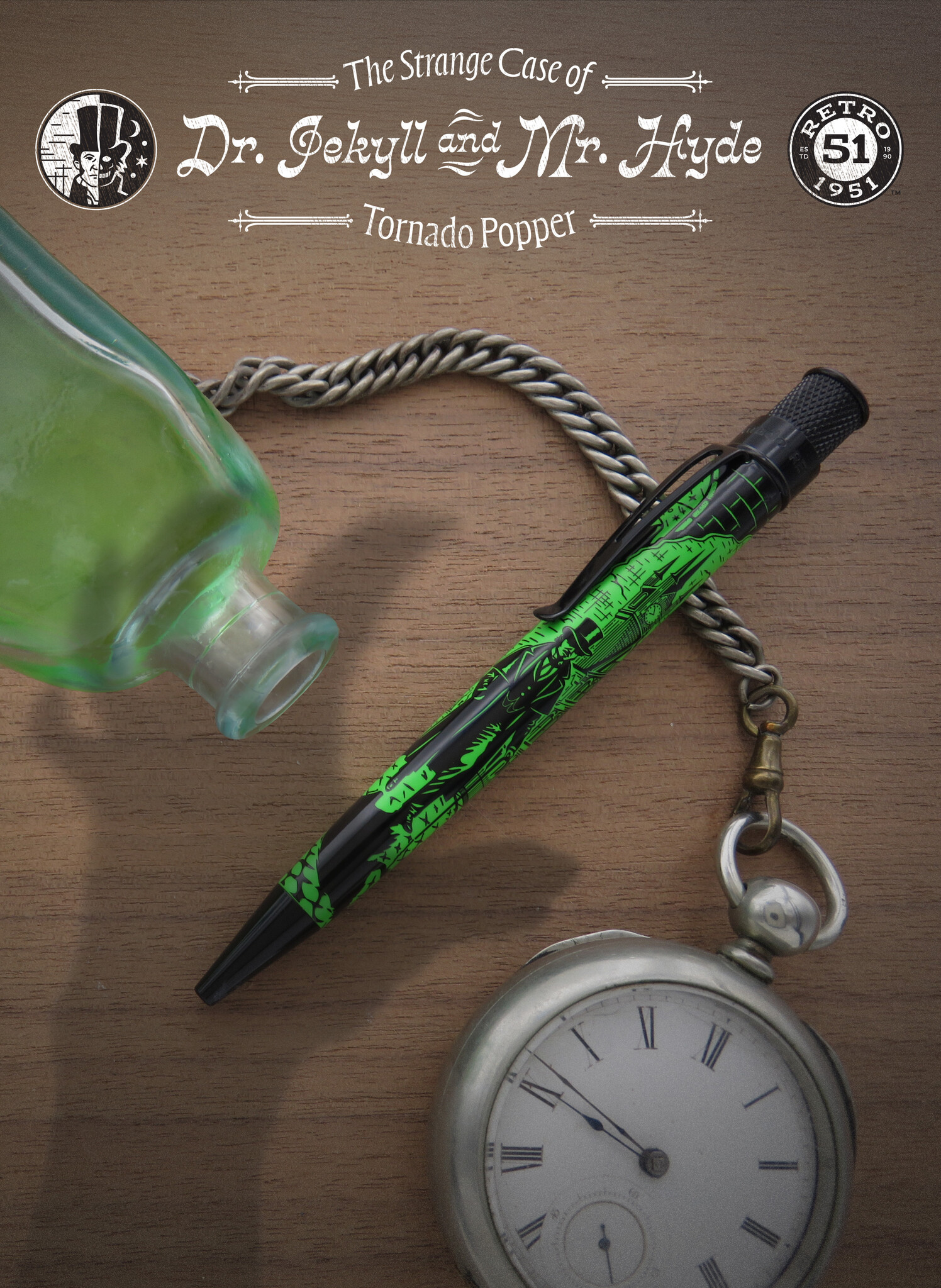 Dr. Jekyll & Mr. Hyde Retro 51 Halloween 2025 Rollerball Pen