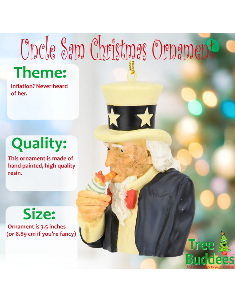 Tree Buddees Ornament | Uncle Sam Cigar