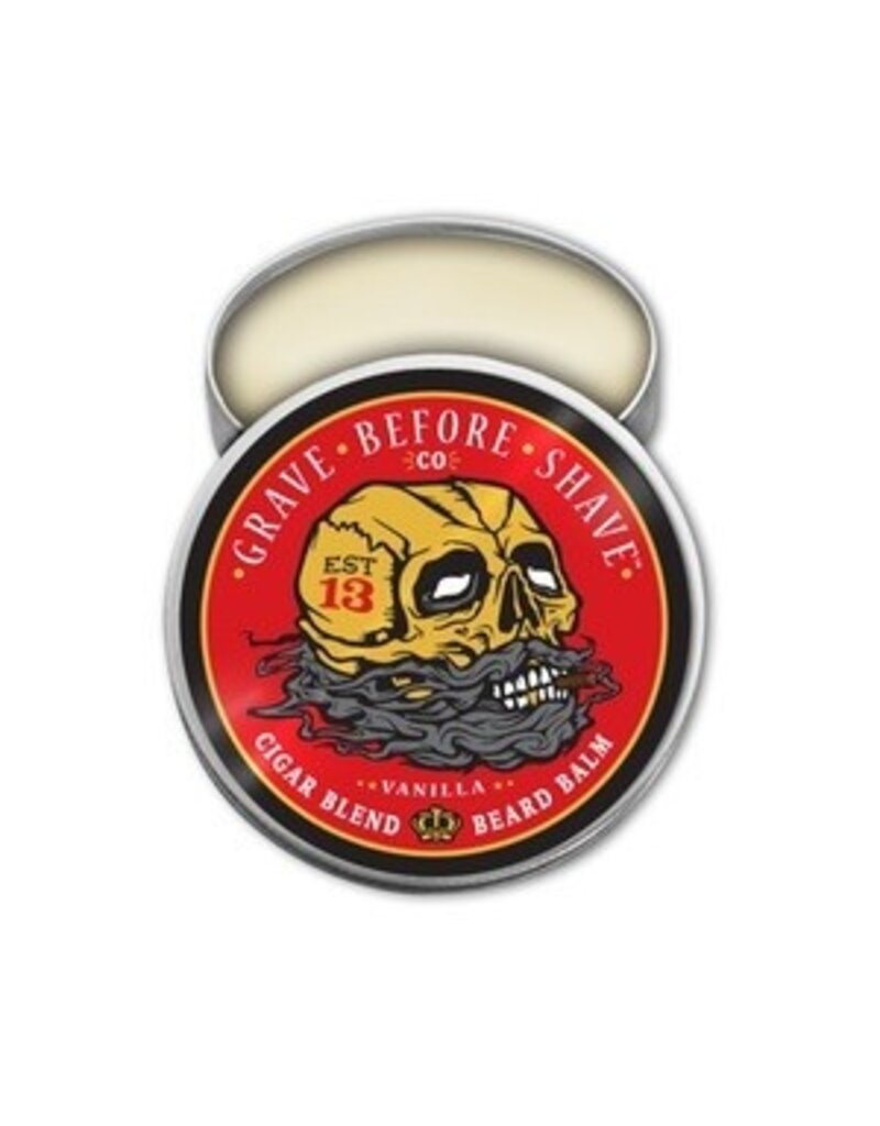 Grave Before Shave Grave Before Shave 4 oz. Beard Balm - Vanilla Cigar Blend
