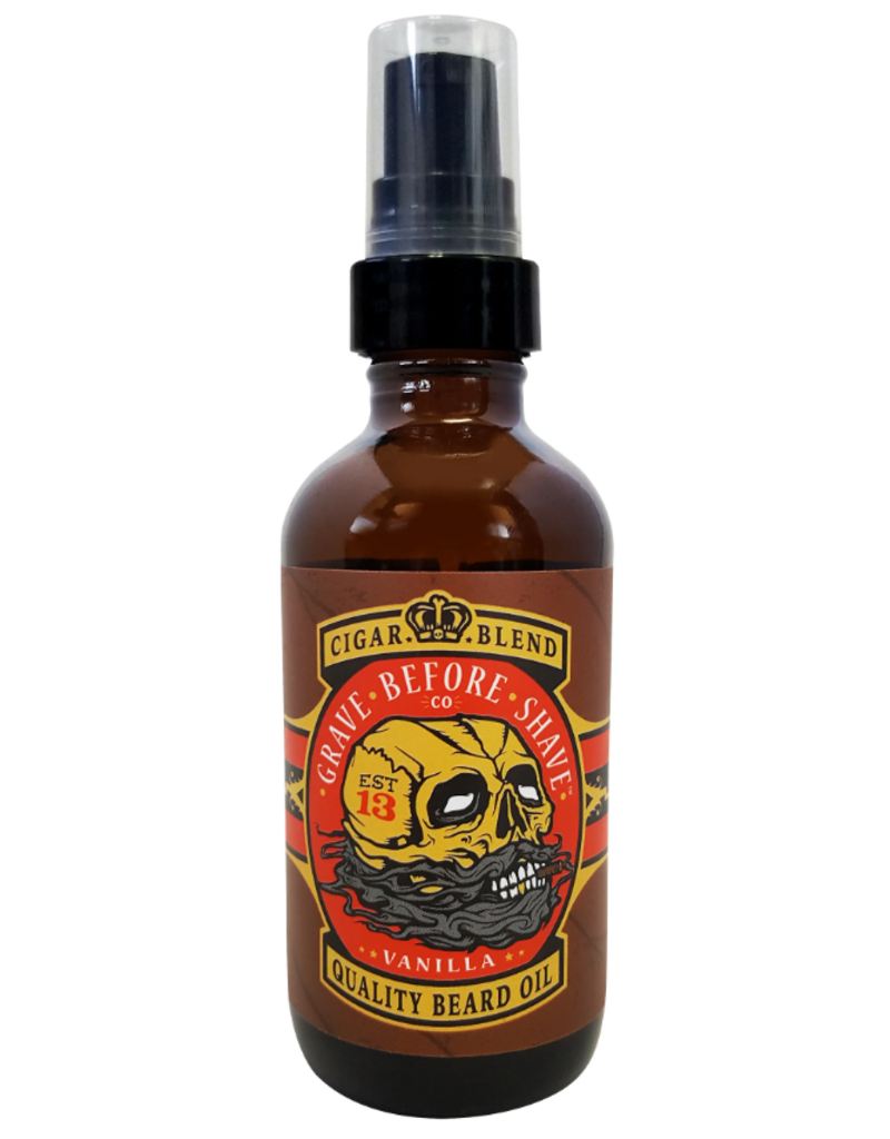 Grave Before Shave Grave Before Shave 4 oz. Beard Oil - Vanilla Cigar Blend