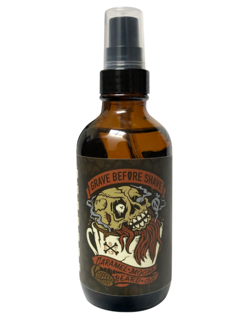 Grave Before Shave Grave Before Shave 4 oz. Beard Oil - Caramel Mocha