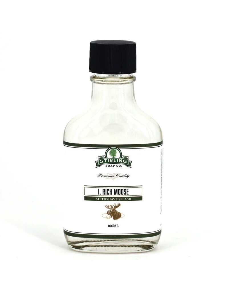 Stirling Soap Co. Stirling Aftershave Splash | I, Rich Moose