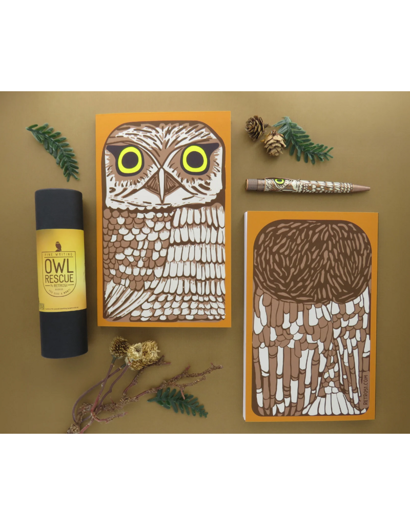 Retro 51 Retro 51 Notebook | Owl Rescue