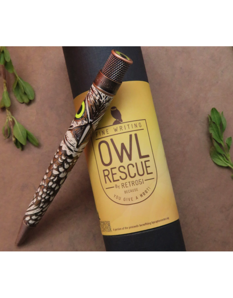 Retro 51 Retro 51 Owl Rescue Ballpoint Pen