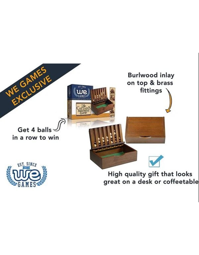 Wood Expressions The Captain's Mistress Game | 2 Players