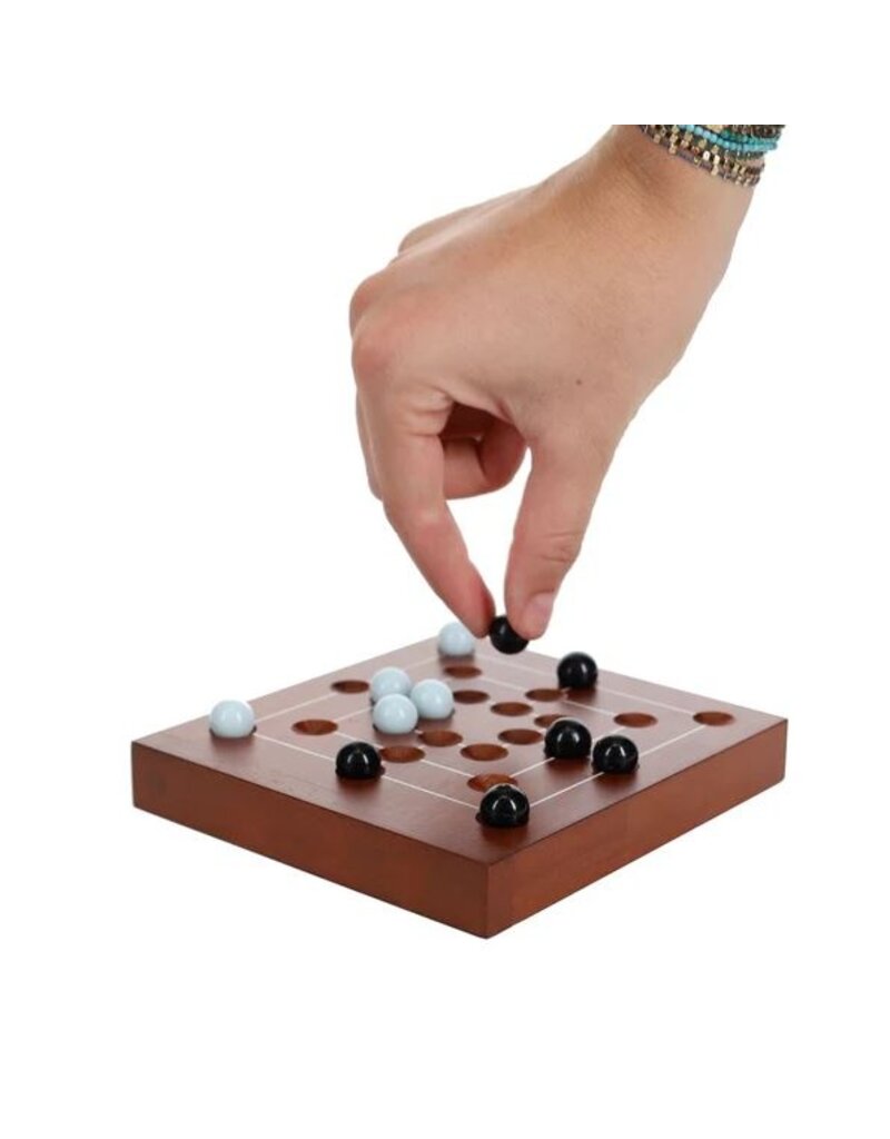 Wood Expressions Nine Men's Morris Travel Game | 5"