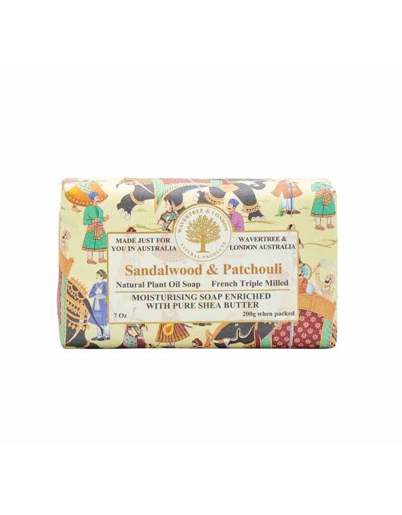 Australian Natural Soap Wavertree & London Bath Soap | Sandalwood & Patchouli