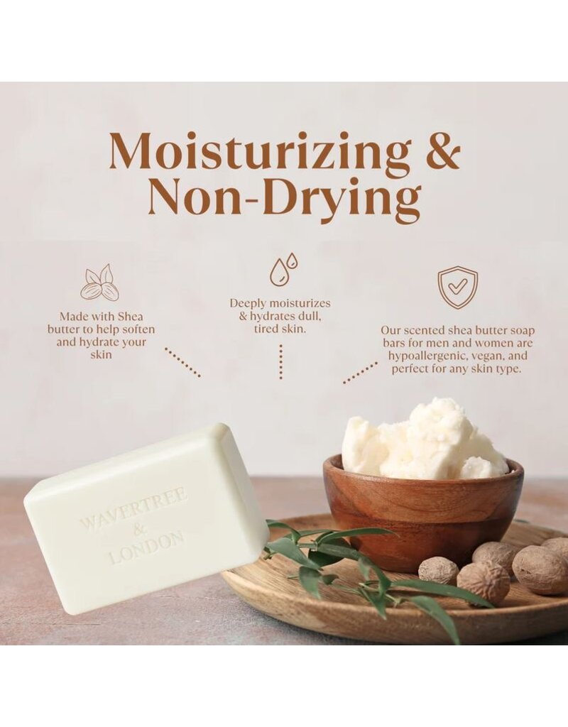 Australian Natural Soap Wavertree & London Bath Soap | Vanilla Cedarwood Cinnamon Bath Soap