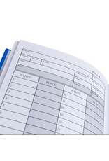 Hardcover Chess Scorebook & Notation Pad | Blue