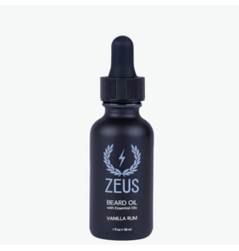 Zeus Zeus Beard Oil | Natural Vanilla Rum
