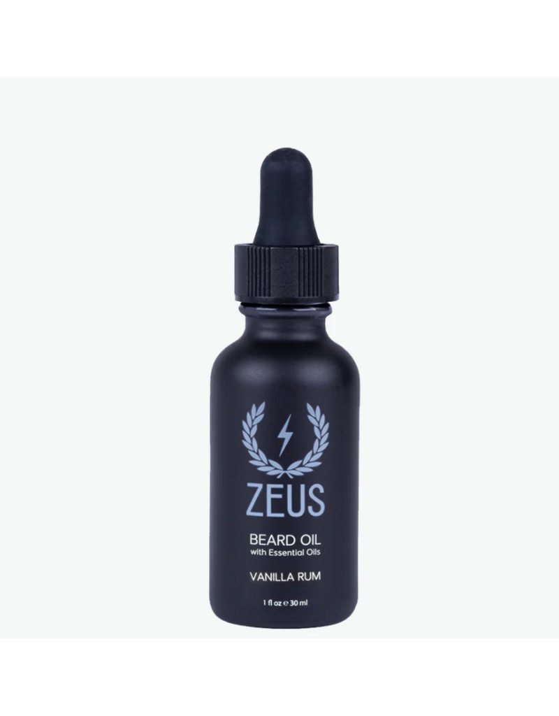 Zeus Zeus Beard Oil | Natural Vanilla Rum