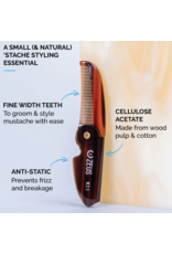 Zeus Zeus Mustache Comb | Folding