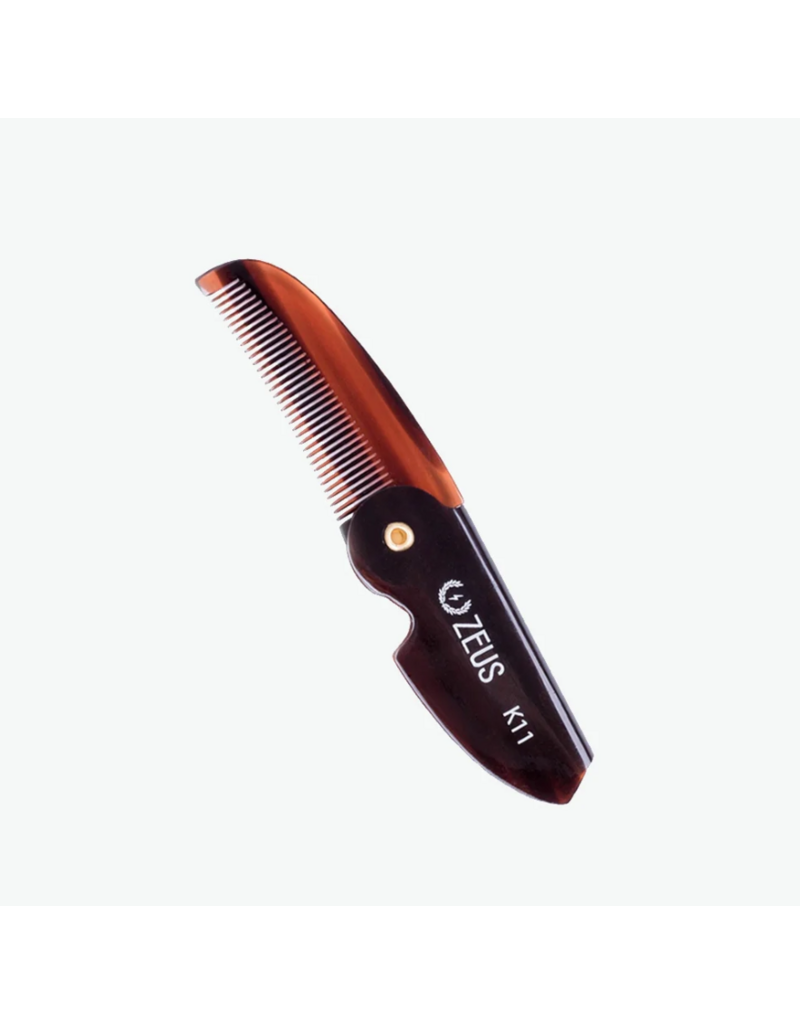 Zeus Zeus Mustache Comb | Folding