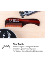 Zeus Zeus Mustache Comb | 3"
