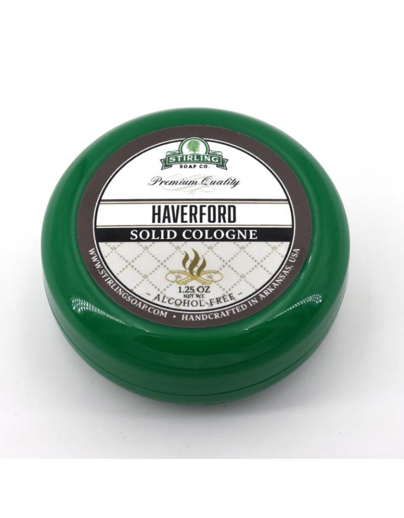Stirling Soap Co. Stirling Solid Cologne | Haverford