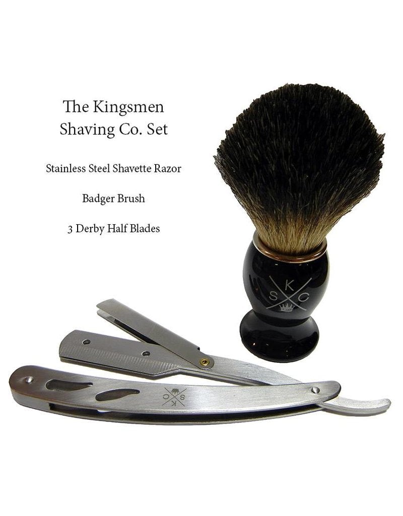 The Kingsmen Shaving Company Kingsmen Razor & Brush Set