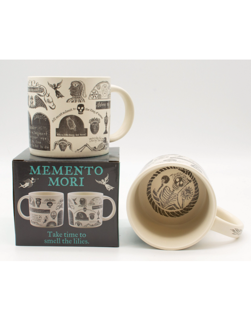 Unemployed Philosophers Guild Memento Mori Mug
