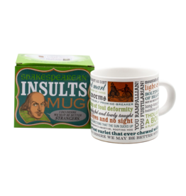 Unemployed Philosophers Guild Shakespearean Insults Mug