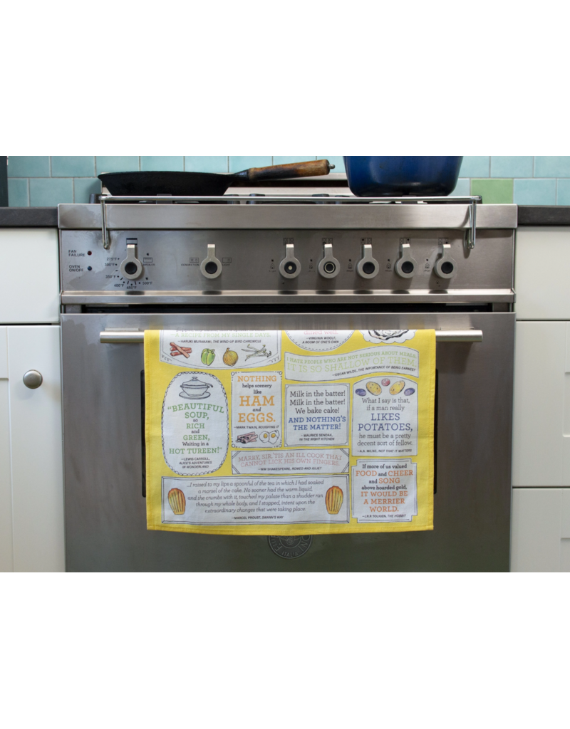 Unemployed Philosophers Guild Tea Towel | Literary Tastes